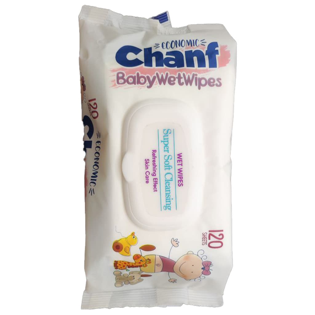دستمال مرطوب اكونومیک 120 عددی چانف Chanf