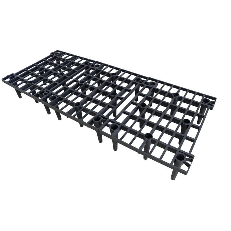 کفی تختخواب پلیمری دو نفره مدل پایه بلند MK180 سایز 180×200 سانتی — تصویر ۳