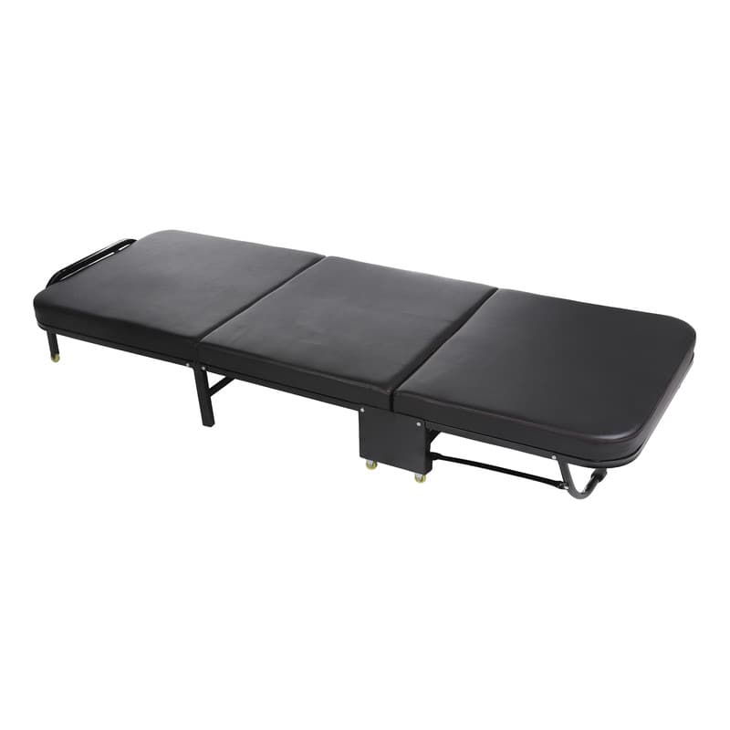 تخت خواب تاشو فلزی یک نفره صنایع چوبی فلزی آتیلا کد 01 سایز 70×190 سانتی متر — تصویر ۲