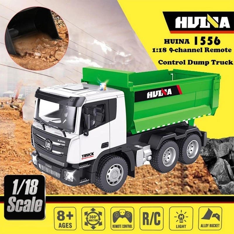کامیون کنترلی هوینا مدل Huina 1556
