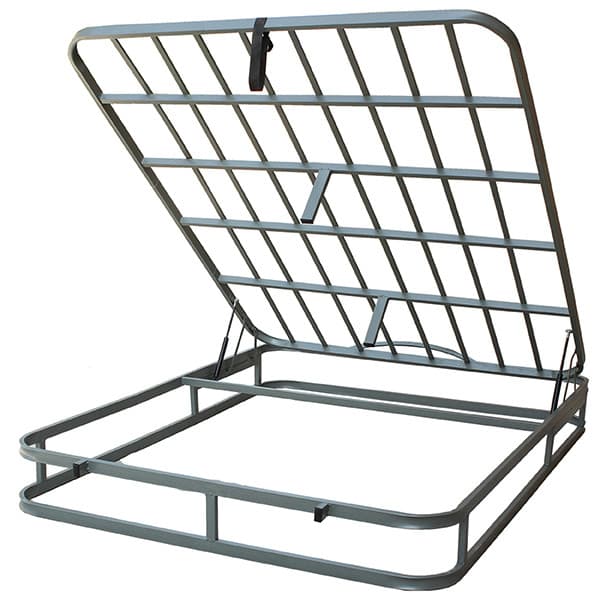 کفی تختخواب فلزی مدل تمام کلاف دو نفره سایز 160×200 سانتی متر — تصویر ۳