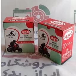 باطری 12ولت 7آمپر بلند سسکو(کد793)/باتری UPS سسکو 7آمپر/باطری خشک 12ولت 7آمپر/باتری یوپی اس SESCO — تصویر ۲