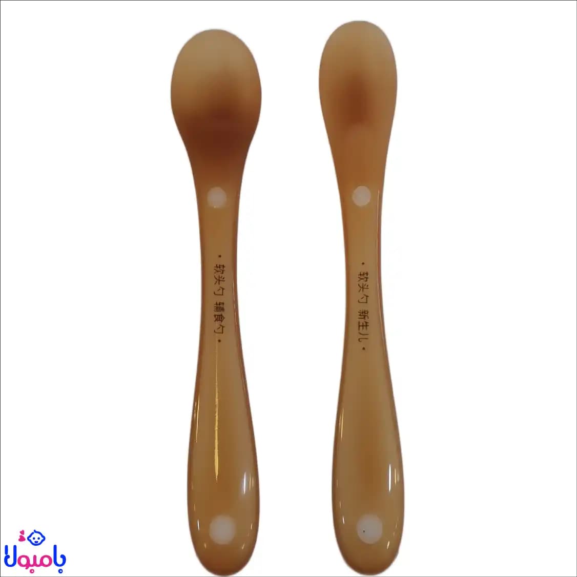 ست دو عددی قاشق سیلیکونی هی اورشی ارگانیک (موم عسل)