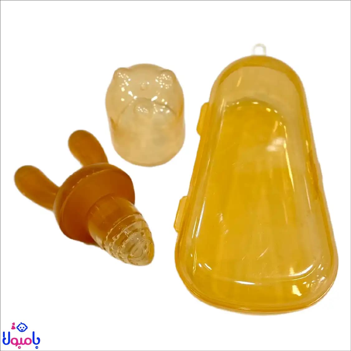 پستانک میوه خوری نوزاد هی اورشی ارگانیک (موم عسل) — تصویر ۳
