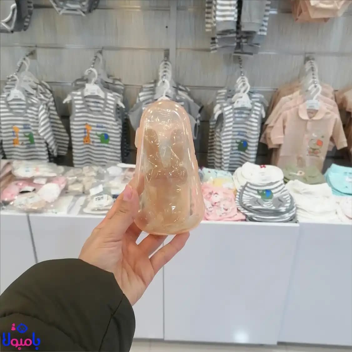 پستانک میوه خوری نوزاد هی اورشی ارگانیک (موم عسل) — تصویر ۴