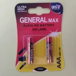 باطری نیمه قلمی آلکالاین جنرال مکس — تصویر ۲