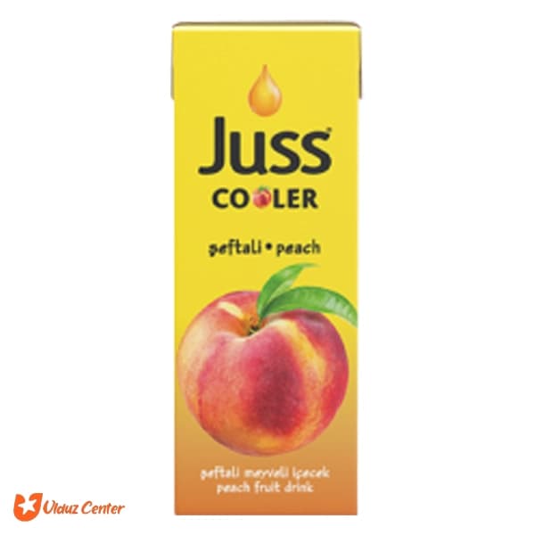 نوشیدنی پاکتی Juss Cooler با طعم هلو 200 میل