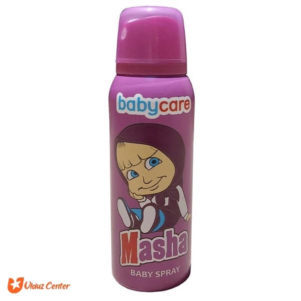 اسپری بدن کودک Baby care مدل Masha حجم 125 میل