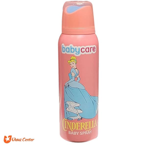 اسپری بدن کودک Baby care مدل Cinderella حجم 125 میل