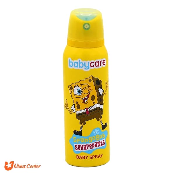 اسپری بدن کودک Baby care مدل Squarepants حجم 125 میل