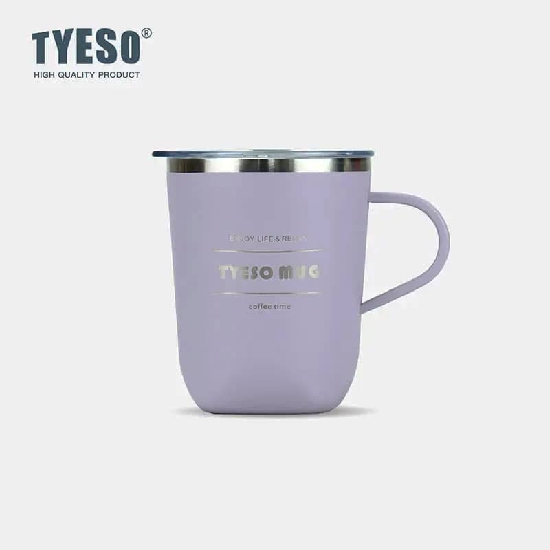 ماگ درب دار استیل برند تایسو TYESO — تصویر ۳
