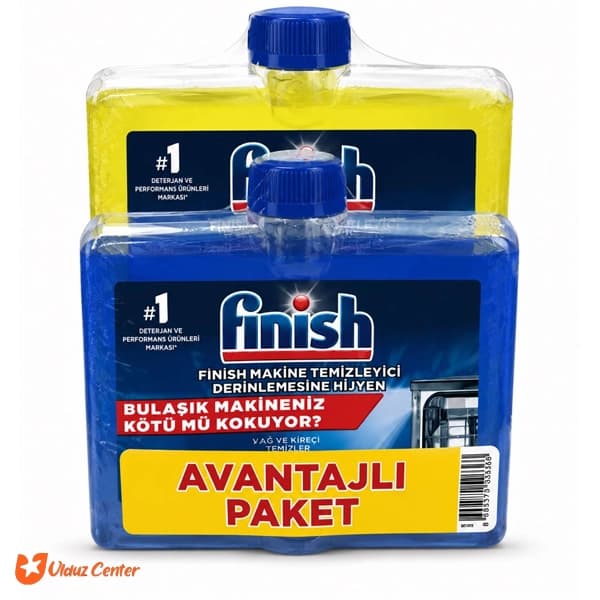 مایع جرم گیر ماشین ظرفشویی دوقلو کتابی فینیش لیمویی و ساده 500 میل