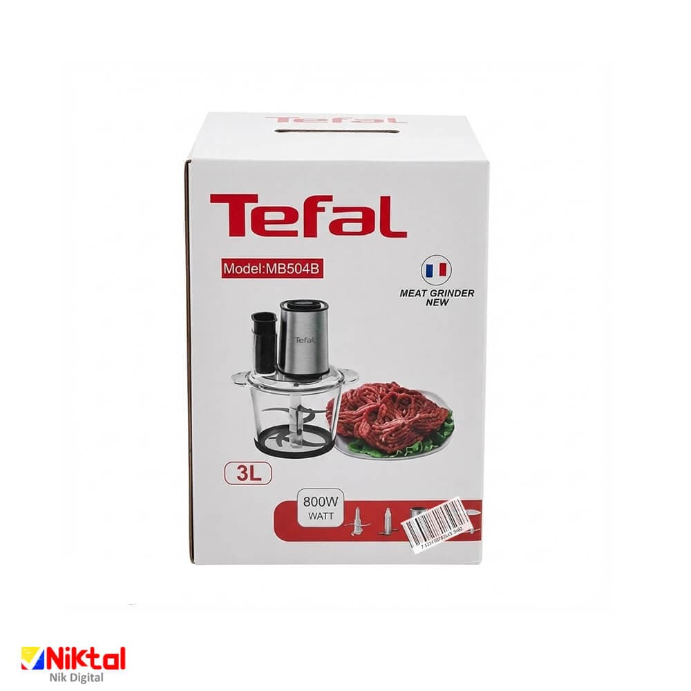 خردکن برقی تفال مدل MB504B | با طراحی شیشه‌ای ۳ لیتری — تصویر ۲
