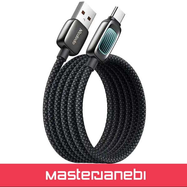 کابل شارژ USB به تایپ سی 6 آمپر مک دودو MCDODO CA-0380