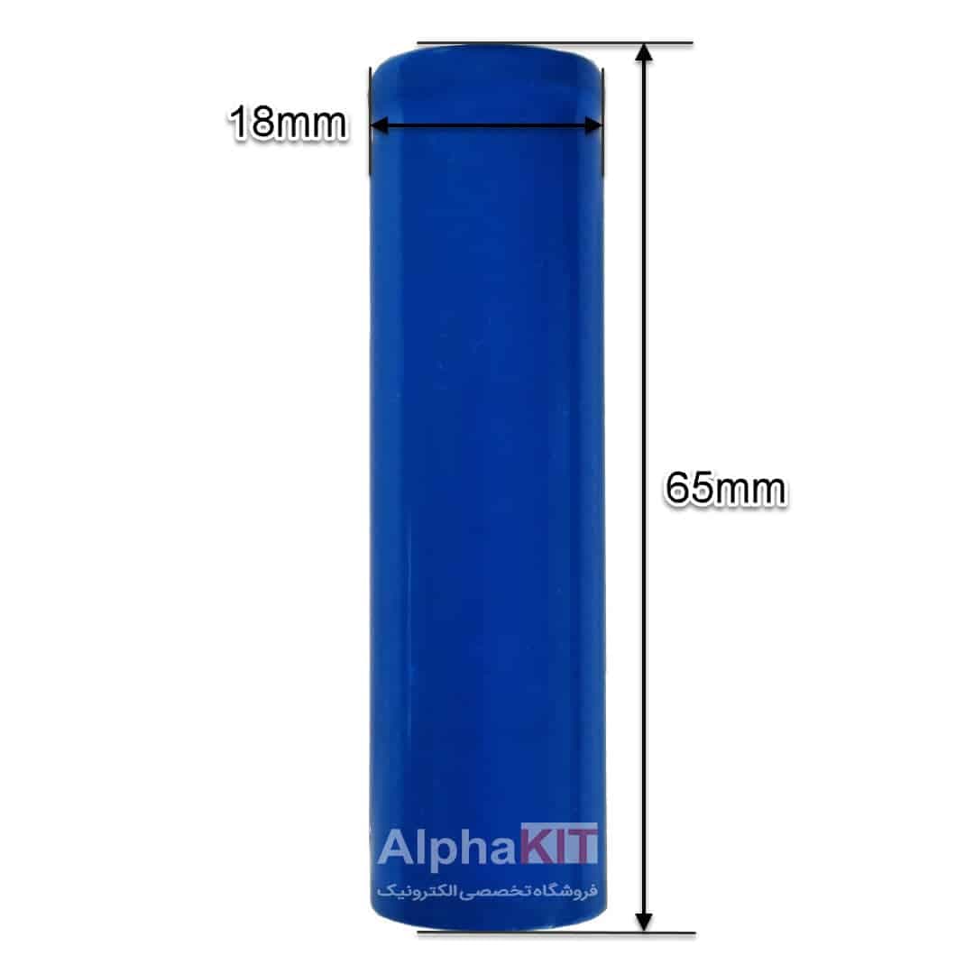 باتری لیتیوم یون 3.7 ولت سایز 18650 1100mAh مدل سرتخت — تصویر ۲