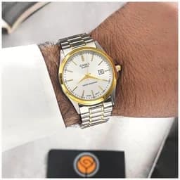 ساعت مچی کاسیو عقربه ای فلزی کلاسیک تاریخ دار موتور ژاپن در رنگبندی با ضمانت موتور و ارسال رایگان — تصویر ۲