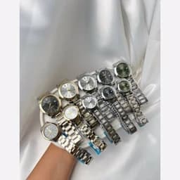 ساعت مچی کاسیو کلاسیک گرد مردانه و زنانه فول استیل موتور ژاپن کیفیت درجه یک با جعبه — تصویر ۲