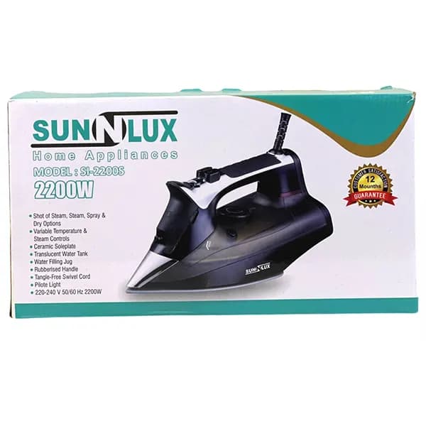 اتو بخار sunnlux پلاس (ایمن اطو) — تصویر ۶
