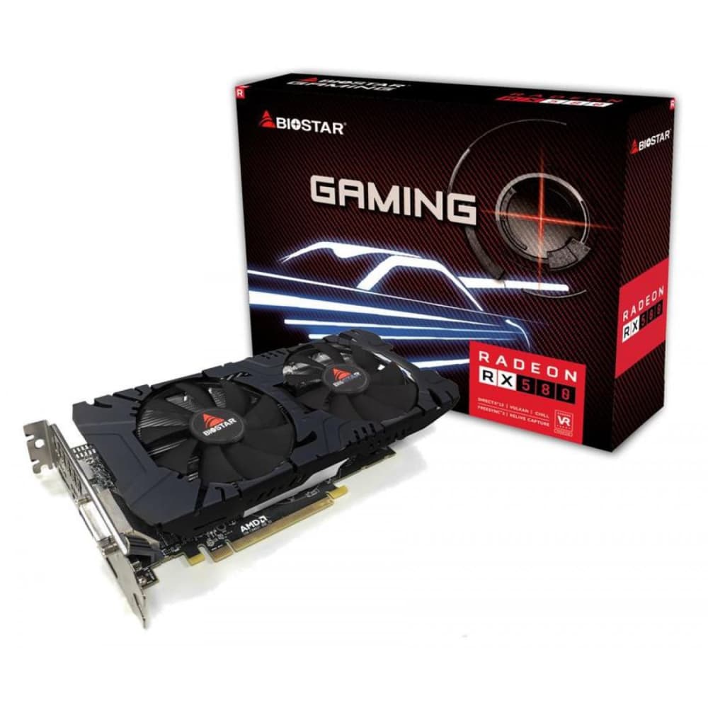کارت گرافیک بایوستار مدل Biostar RX580 8G OC