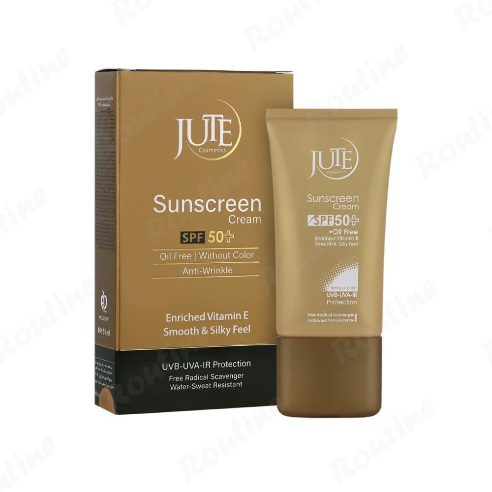 کرم ضد آفتاب SPF 50 پوست چرب بیرنگ ژوت 40 میلیلیتر — تصویر ۲