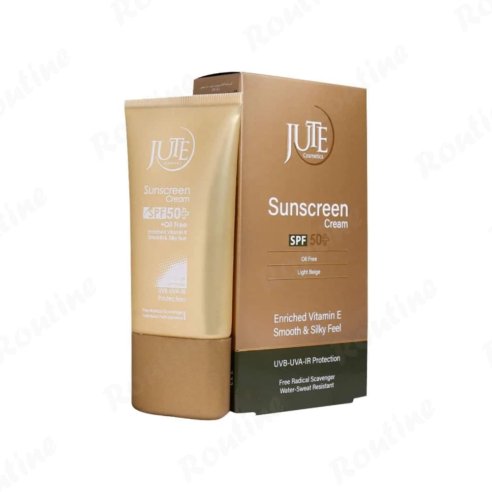 کرم ضد آفتاب SPF 50 پوست چرب بژ روشن ژوت 40 میلی‌لیتر