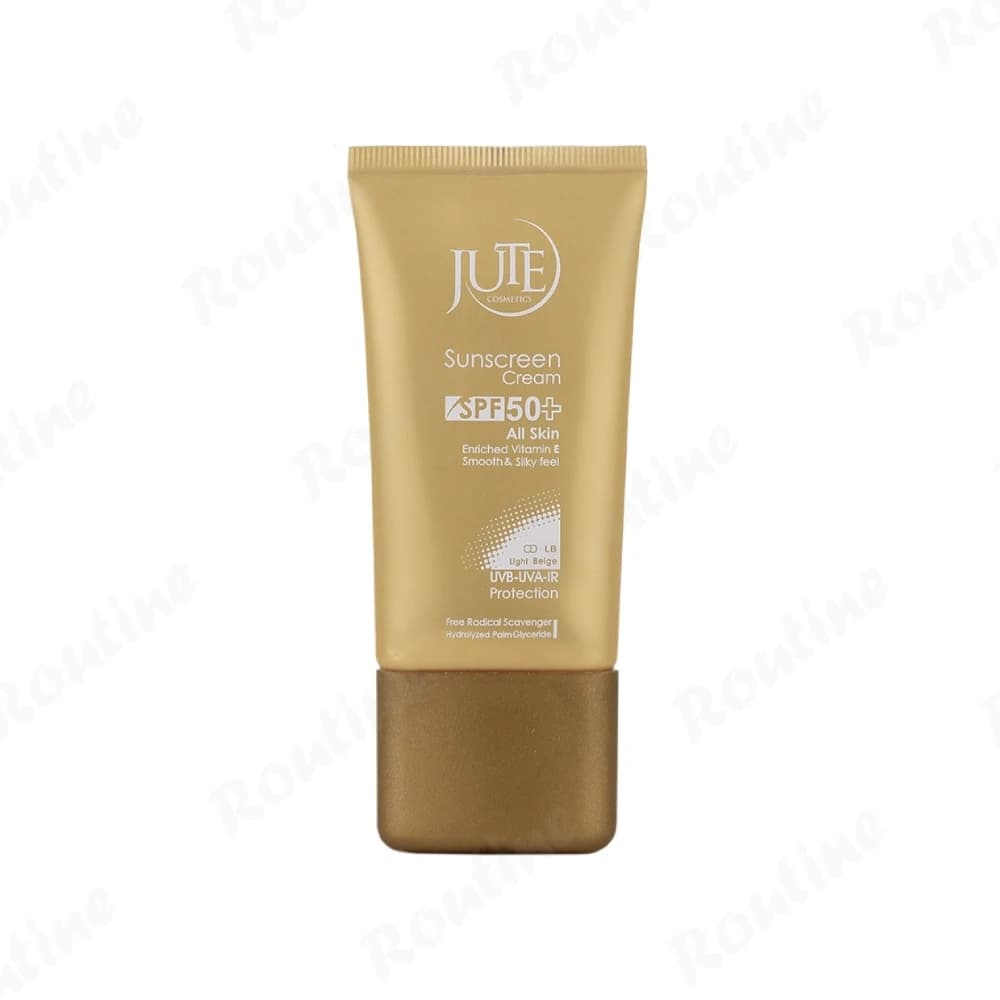 کرم ضد آفتاب SPF 50 انواع پوست بژ روشن ژوت 40 میلی‌لیتر