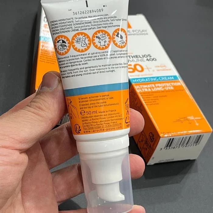کرم ضد آفتاب بی رنگ لاروش پوزای La Roche Posay — تصویر ۵