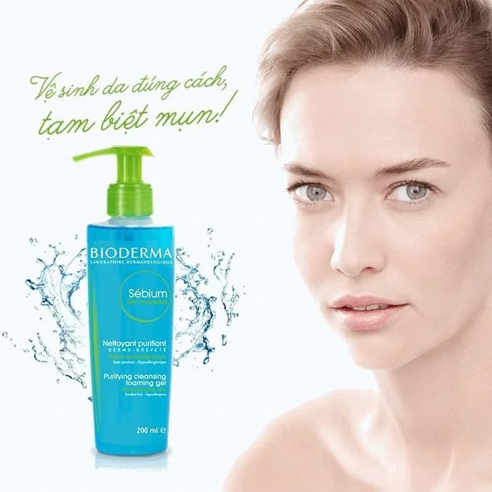 ژل شستشو صورت بایودرما Bioderma Sebium Gel — تصویر ۵