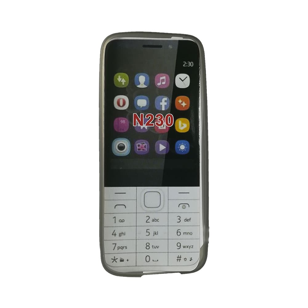 کاور ژله ای گوشی نوکیا Nokia 230 Dual Sim مشکی