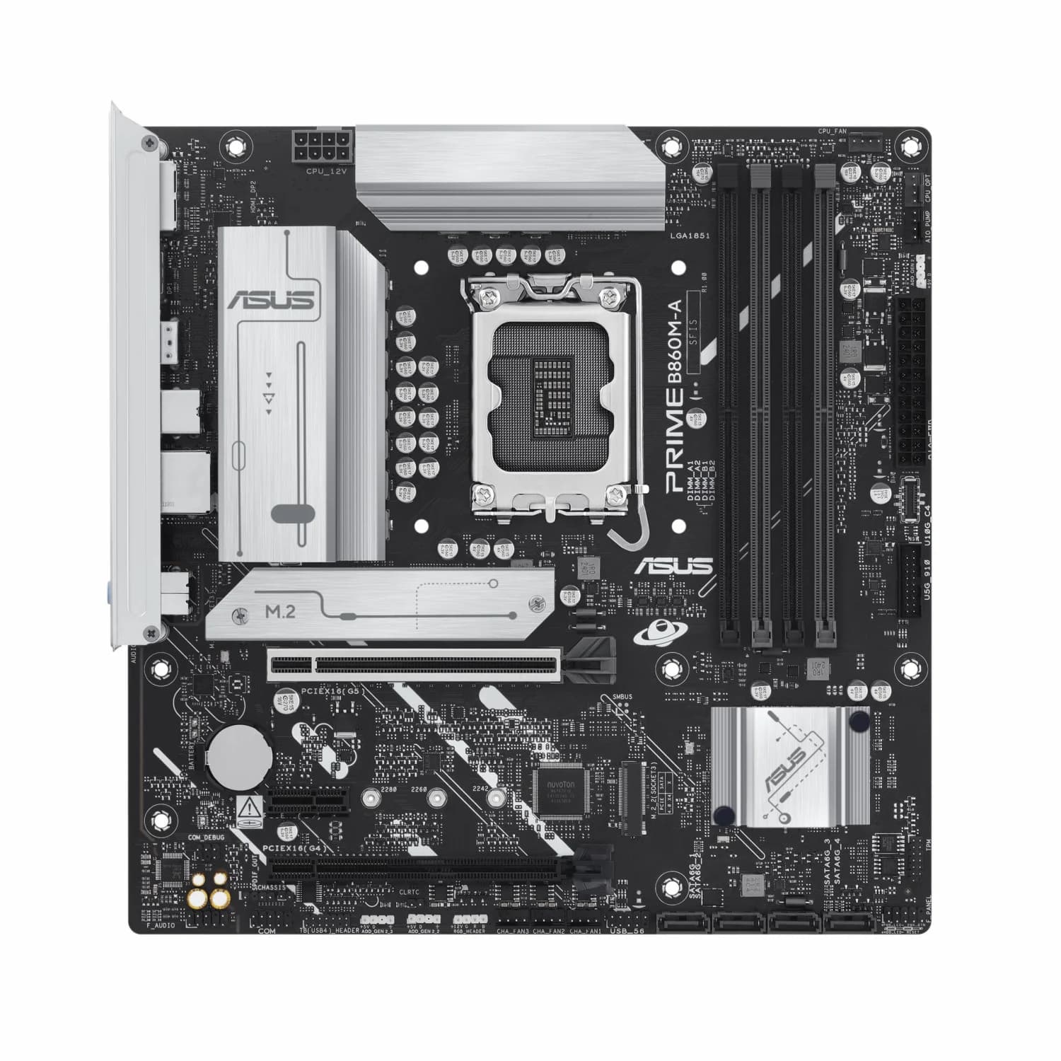 مادربرد ایسوس | مدل ASUS PRIME B860M-A-CSM | سوکت 1700 | نوع رم DDR5 — تصویر ۵