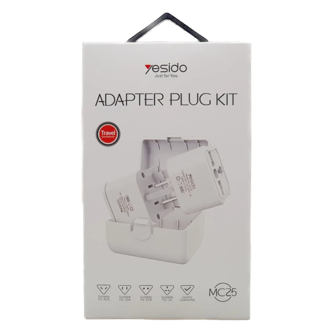مبدل برق چندکاره یونیورسال یسیدو YESIDO MC25 کد 9044 — تصویر ۳