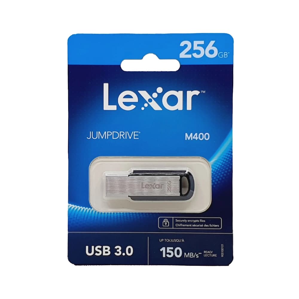 فلش 256 گیگ لکسار Lexar JumpDrive M400 USB3.0 کد 9159 — تصویر ۳