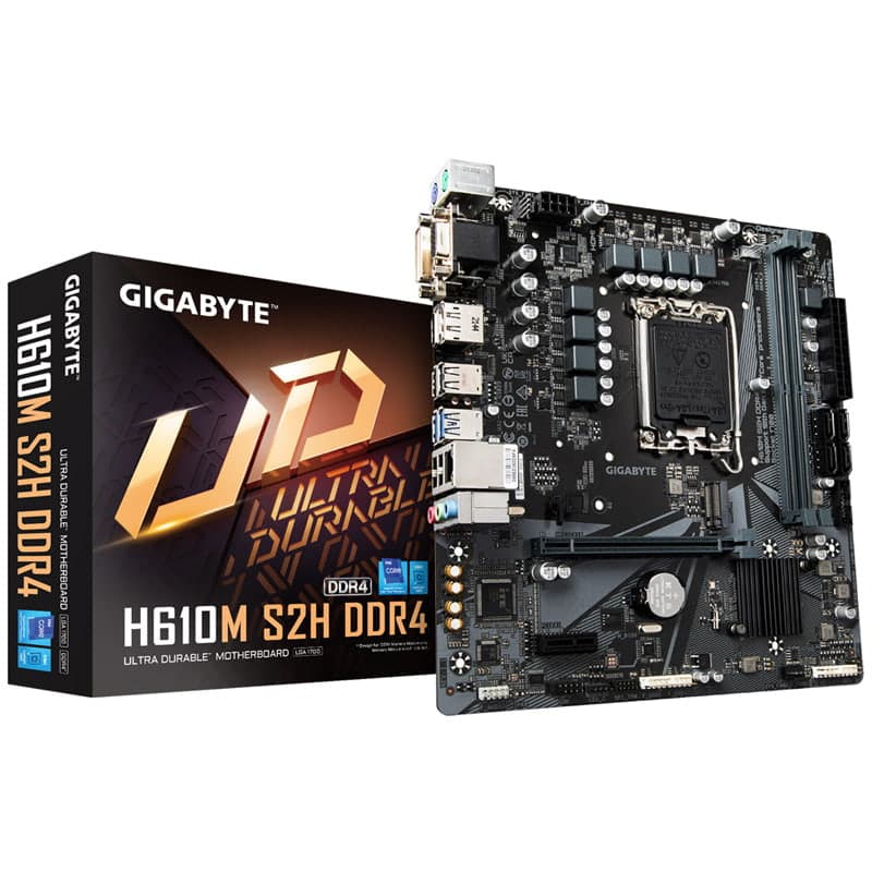 Gigabyte H610M S2H DDR4 LGA 1700 Motherboard