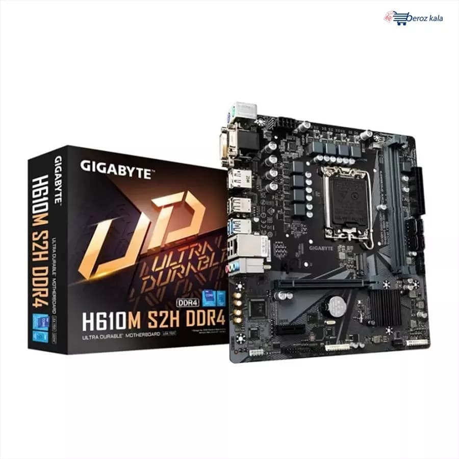 Gigabyte H610M S2H DDR4 LGA 1700 Motherboard — تصویر ۳