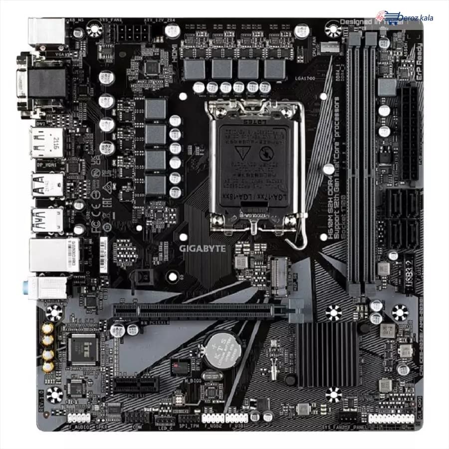Gigabyte H610M S2H DDR4 LGA 1700 Motherboard — تصویر ۴