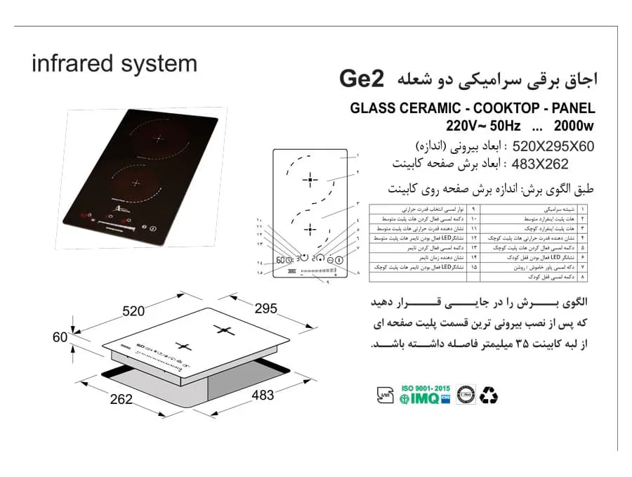 گاز برقی اخوان مدل GE2 — تصویر ۲