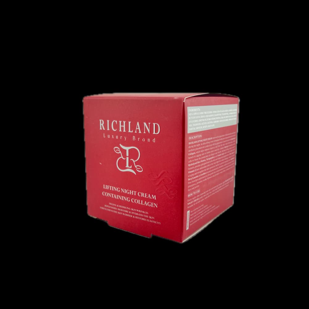 کرم لیفتینگ شب حاوی کلاژن ریچلند RICHLAND