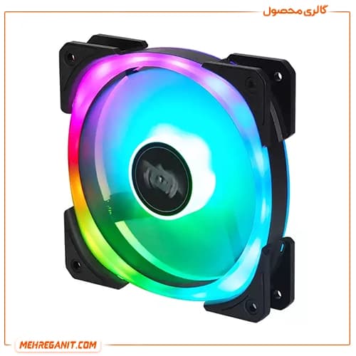 فن کیس اوست AVS120 BLACK ARGB 1X — تصویر ۳