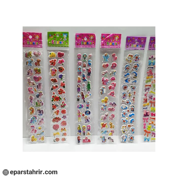 استیکر باریک خارجی (بسته 10 عددی)