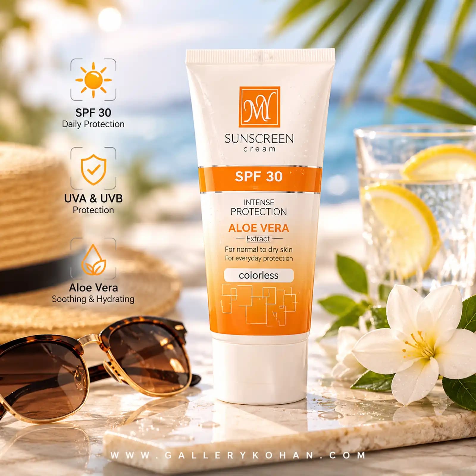 کرم ضد آفتاب مای SPF30 بی رنگ — تصویر ۲