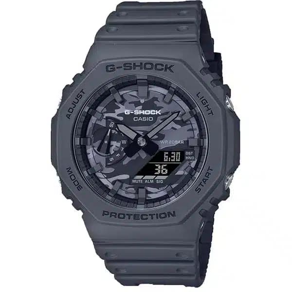 ساعت مچی مردانه کاسیو (CASIO) جی شاک مدل GA-2100CA-8ADR
