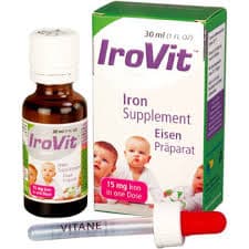 قطره آیروویت ویتان (آلمانیی) ۳۰ میلی لیتر | Vitane Irovit ORAL DROPS (Germany) 30 ml