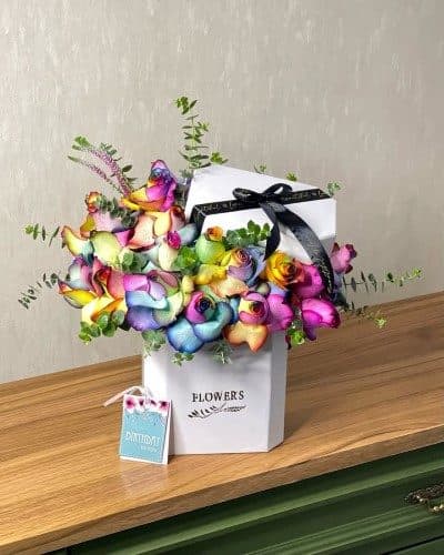 باکس گل تبریک برای داداش