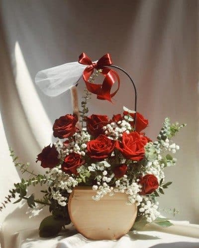 باکس گل تبریک برای گواهینامه