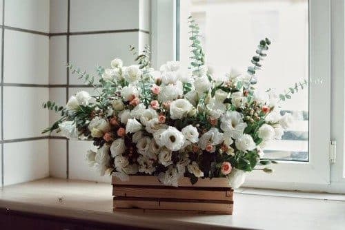 باکس گل تبریک برای سالگرد عقد