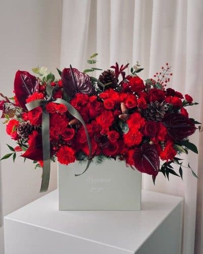 باکس گل تبریک برای روز مرد