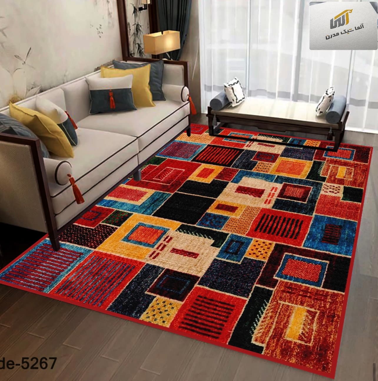 روفرشی طرح سنتی کد CRUG-TRA-298