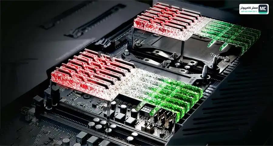 رم جی اسکیل Trident Z Royal Silver 16GB 8GBx2 3200MHz CL16 — تصویر ۴