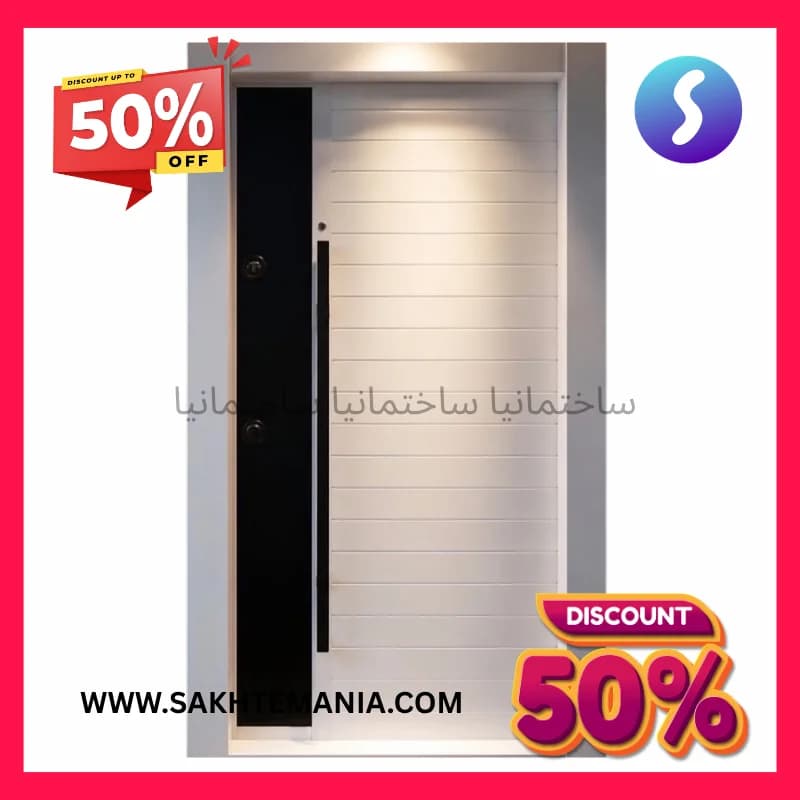 درب ضد سرقت سفید آرتا (ام دی اف شیشه) کف ۱۸ | خرید درب ضد سرقت سفید آرتا (ام دی اف شیشه) کف ۱۸ با گارانتی اصالت + تخفیف ویژه + قیمت پخش و عمده + ارسال فوری + پخش عمده درب ضد سرقت در شیراز اصفهان