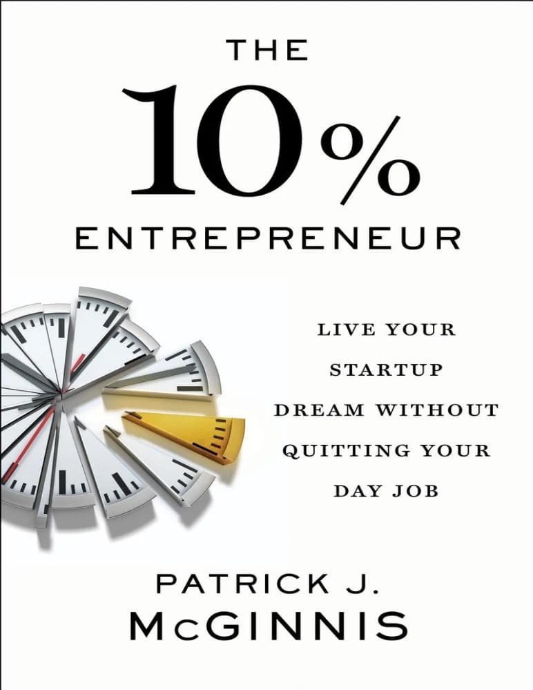 کتاب کارآفرین ۱۰ درصدی (The 10% Entrepreneur) نسخه انگلیسی PDF | پاتریک جی مک گینس